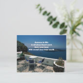 Carte Postale Travail dur (Debout devant)