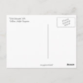 Carte Postale "Travail interrompu" par Bouguereau (Dos)