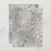 Carte Postale Travail numérique Abstrait (Devant / Derrière)