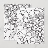 Carte Postale Travail numérique abstrait 10 (Devant / Derrière)