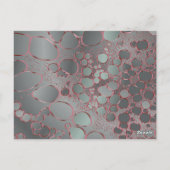 Carte Postale Travail numérique Abstrait 3 (Dos)