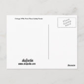 Carte Postale Travailler avec soin (Dos)