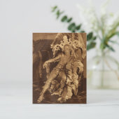 Carte Postale "Travailler depuis la maison" (Debout devant)