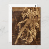 Carte Postale "Travailler depuis la maison" (Devant / Derrière)