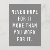 Carte Postale Travailler Pour Le Devis It (Devant)