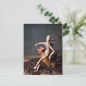 Carte Postale Travailleur du café (Debout devant)