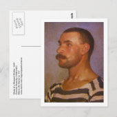 Carte Postale Travailleur du chantier naval par Dominik Skutecky (Devant / Derrière)