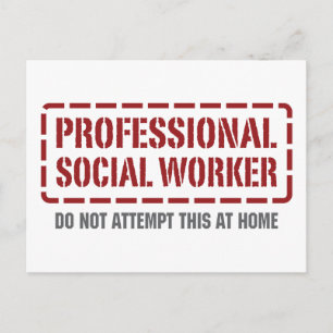 Carte Postale Travailleur professionnel