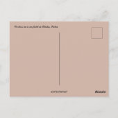 Carte Postale Travailleurs dans une rizière en Odisha Inde (Dos)