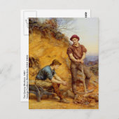 Carte Postale Travailleurs de carrière par Wetherbee (Devant / Derrière)
