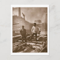 Travailleurs sur la 'Silent Highway', de 'Street L
