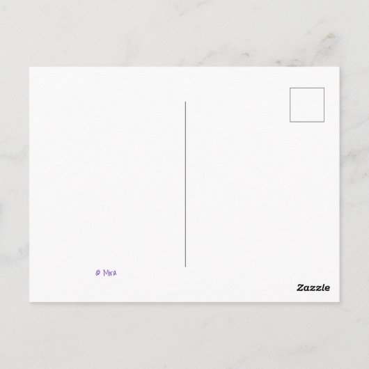 Carte Postale Travaillez toujours plus intelligemment, Soyez tou (Dos)