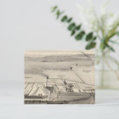 Carte Postale Travaux de sel de Rock Island (Debout devant)