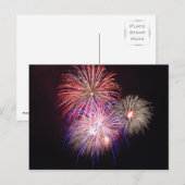 Carte Postale Travaux d'incendie (Devant / Derrière)