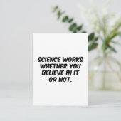 Carte Postale Travaux scientifiques (Debout devant)
