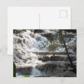 Carte Postale Travel Art Dunns River Falls Jamaïque (Devant / Derrière)