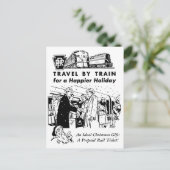 Carte Postale Travel by Train-Pennsylvania Railroad Postcard (Debout devant)