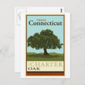 Carte Postale Travel Connecticut (Devant / Derrière)