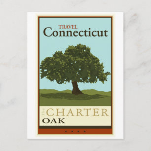 Carte Postale Travel Connecticut
