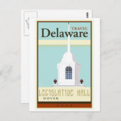 Carte Postale Travel Delaware (Devant / Derrière)