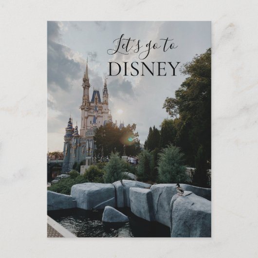 Carte Postale Travel Disney - Magic Kingdom Castle (Devant)