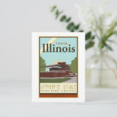 Carte Postale Travel Illinois (Debout devant)