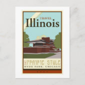 Carte Postale Travel Illinois (Devant)