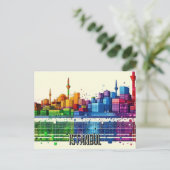 Carte Postale Travel to Istanbul (Debout devant)