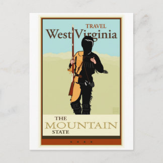 Carte Postale Travel West Virginia