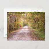 Carte Postale Traveled The Road Less (Devant / Derrière)