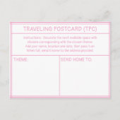 CARTE POSTALE TRAVELING POSTCARD (TPC) (Devant)