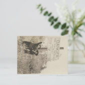 Carte postale Traversant le chemin de fer (Debout devant)