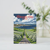 Carte Postale Traverse City États-Unis (Debout devant)