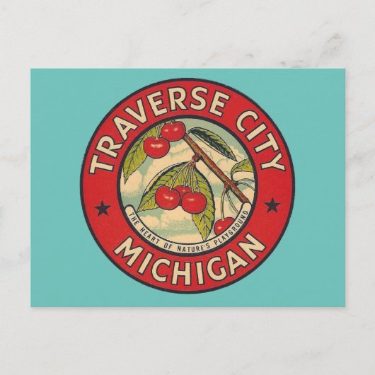 Carte Postale Traverse City, Michigan -  (Devant)