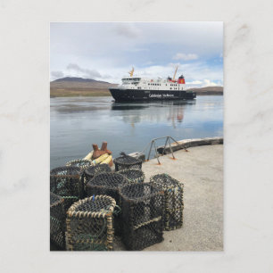 Carte Postale Traversée en ferry vers Islay en Écosse