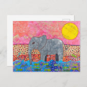 Carte Postale Traversée fluviale (Devant / Derrière)