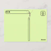 Carte Postale Traversée - Werewolf / Wolfman Salesman (Dos)