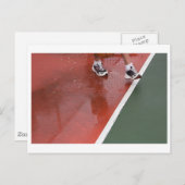 Carte Postale traverser la ligne (Devant / Derrière)