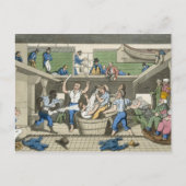 Carte Postale Traverser la ligne, assiette de 'Les Aventures de  (Devant)