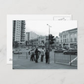 Carte Postale Traverser la route (Devant / Derrière)