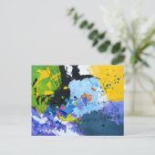 Carte Postale traverser la soupe (Debout devant)