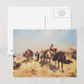 Carte Postale Traverser le désert (Devant / Derrière)