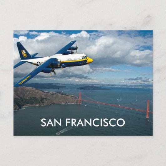 Carte Postale Traverser le Golden Gate Bridge, San Francisco (Devant)