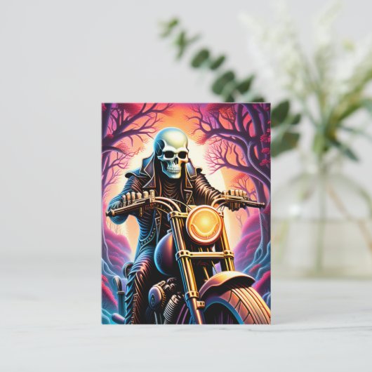 Carte Postale Traverser les branches entremêlées (Debout devant)