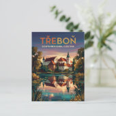 Carte Postale Třeboň République tchèque (Debout devant)