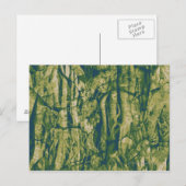 Carte Postale Tree bark camouflage (Devant / Derrière)
