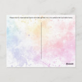 Carte Postale Tree Frog Thank You - Postcard (Dos)