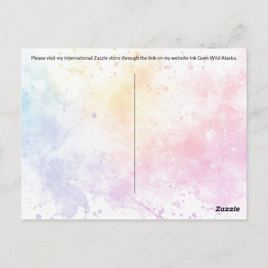 Carte Postale Tree Frog Thank You - Postcard (Dos)