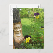Carte postale Tree man (Devant / Derrière)