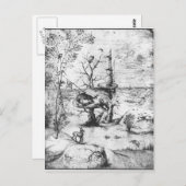 Carte Postale Tree Man par Hieronymus Bosch (Devant / Derrière)